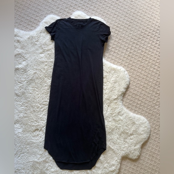 Frank & Eileen Harper‎ Perfect Tee Women's Black Maxi Dress medium NWT - Picture 2 of 3